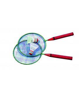 Mini raquettes badminton +...