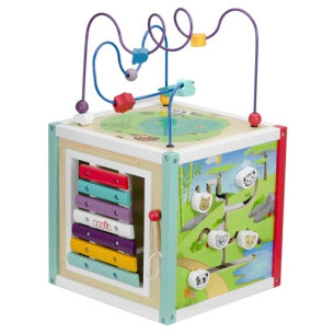 Cube Bois Multi Activités 