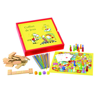 Coffret Bois 100 Jeux Acidule