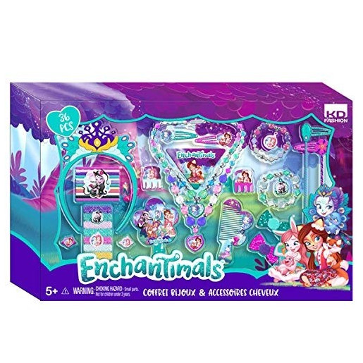 Enchantimals - Coffret Bijoux et accessoires cheveux