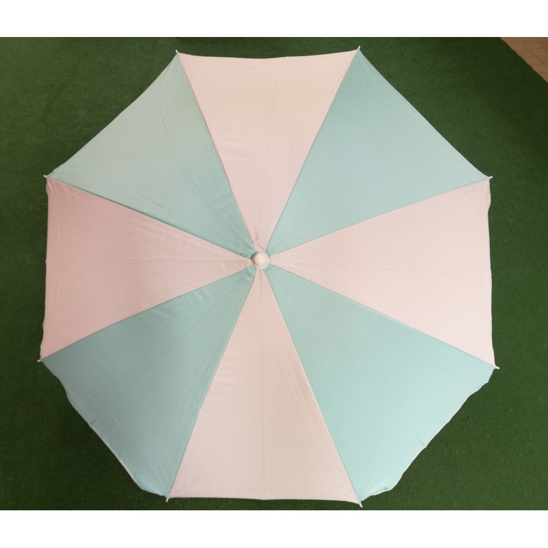 Parasol nylon anti uv 160 cm bleu