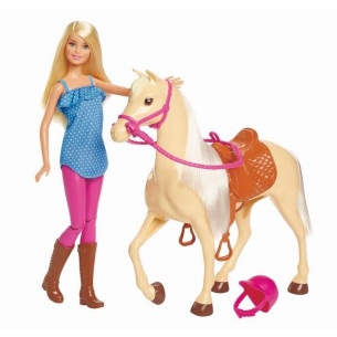 BARBIE ET SON CHEVAL - BARBIE