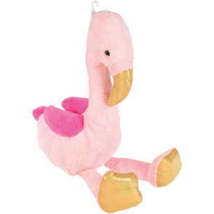 Peluche flamant rose