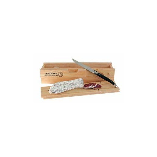 CAVE A SAUCISSON AVEC COUTEAU