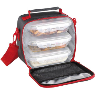 SACOCHE LUNCH AVEC 3 BOITES - LIVOO