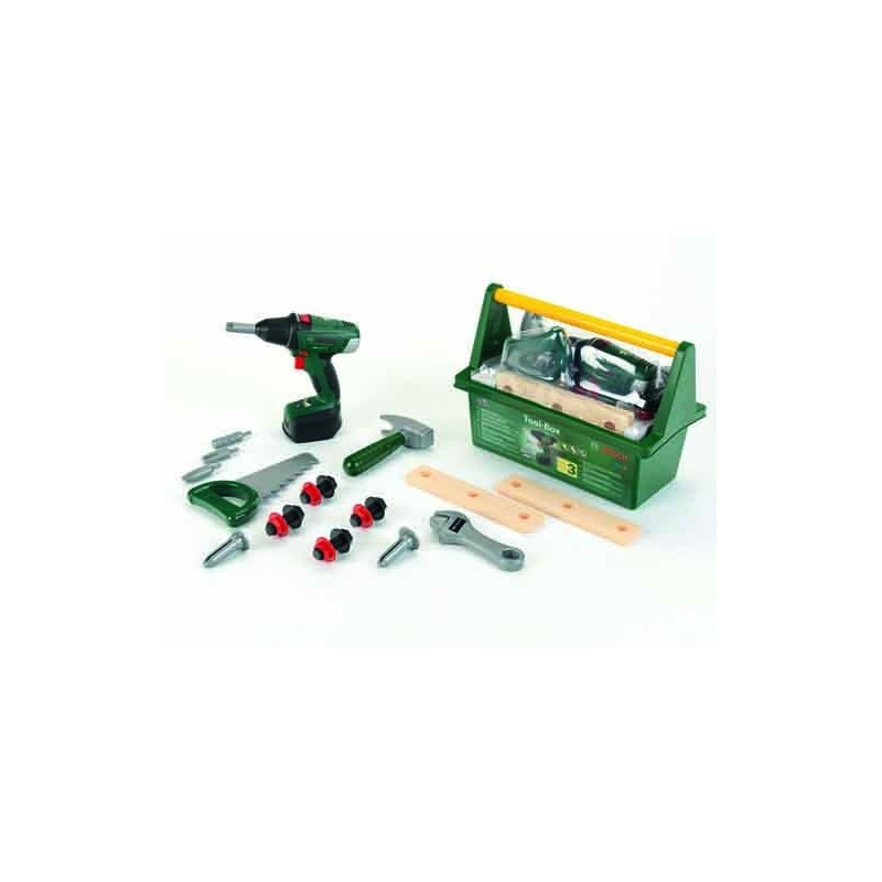 Caisse à outils avec visseuse électronique - Bosch - JOUETS KLEIN