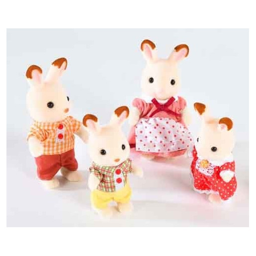 SYLVANIAN FAMILIES 4150 Famille Lapin Chocolat