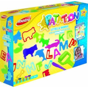 Patatoon Pâte à modeler Lettres & Animaux - JOUSTRA