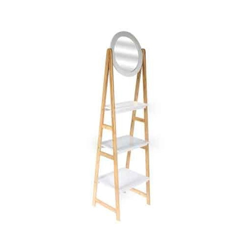 Etagère - Miroir orientable - Bois