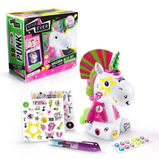 Licorne à décorer - Canal Toys - Brille dans le noir 