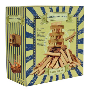 200 Planchettes de construction - WDK