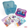 Coffret d'activités 3 en 1 - Reine des Neige - 60 pièces