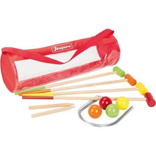 JEUJURA Jeu de croquet en bois
