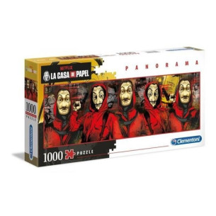 39545 - La Casa de Papel - Panorama 1000 pièces - CLEMENTONI