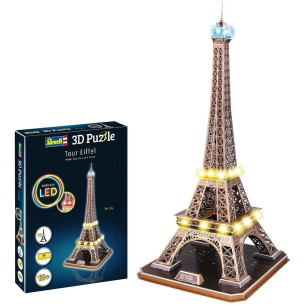 Puzzle 3D - Tour Eiffel - Edition LED - REVELL