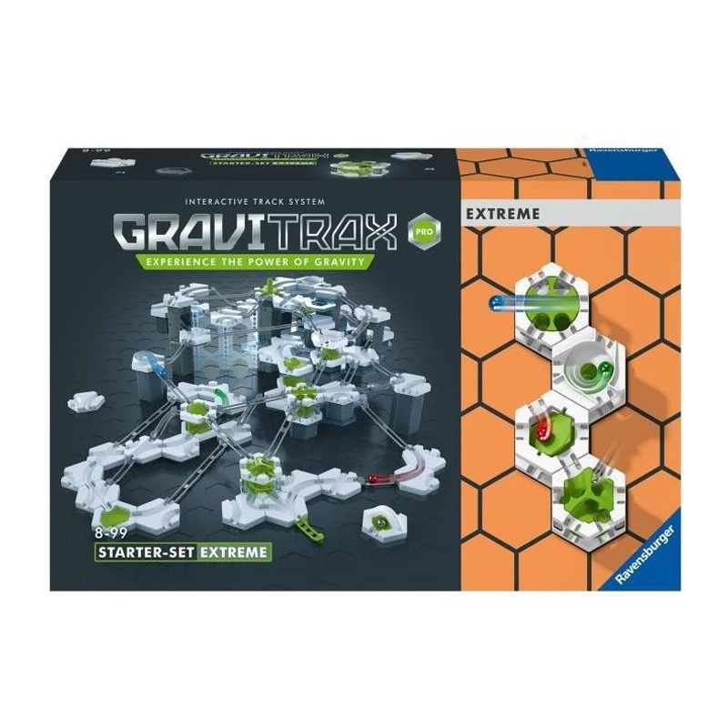 Ravensburger Gravitrax Set Thème Obstacle - Circuit De Billes STEM - Jeu De Construction Éducatif - 8 Ans Et +
