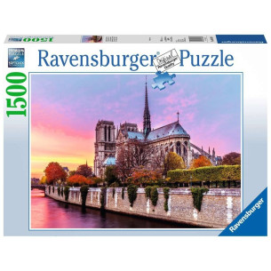 Puzzle 1500 pièces Pittoresque Notre-Dame  - RAVENSBURGER