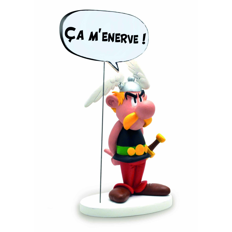 Figurine de collection - Collectoys - Bulle Astérix - ça m'enerve