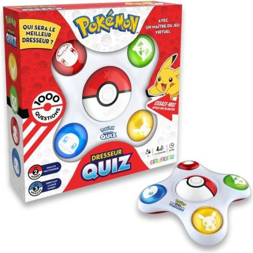 Jeu de société Quiz des dresseurs Pokémon - BANDAI