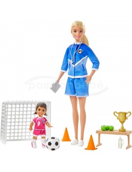 Poupée - Barbie - Coach de...