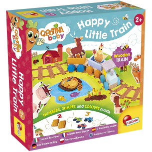Coffret éducatif Le petit train joyeux Carotina Baby - LISCIANI