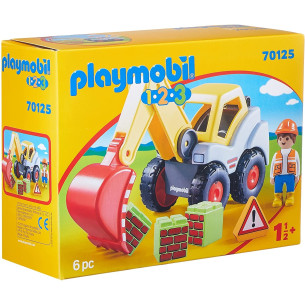 Pelleteuse - Playmobil - 1.2.3