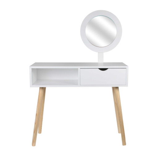 Coiffeuse Aurore en bois - HOME DECO FACTORY