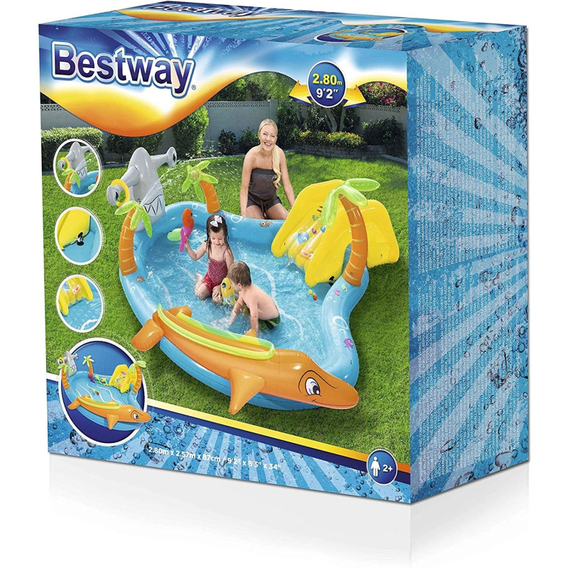 Aire de jeux Pataugeoire Vie de la Mer- BESTWAY