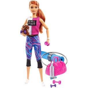 Poupée Barbie sport et...