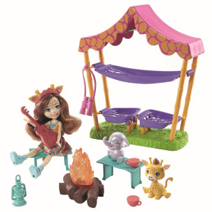 Griselda Girafe bivouac savane - MATTEL