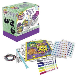 Surprise box glitter dots