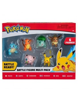 Pack de 6 figurines Pokemon