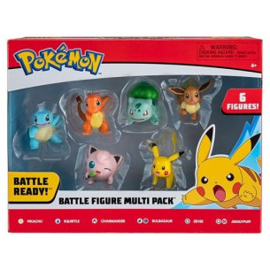 Pack de 6 figurines Pokemon