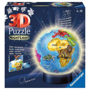 Puzzle 3D Globe Lumineux - RAVENSBURGER