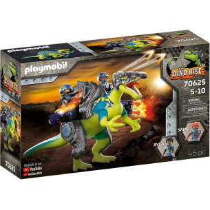 Spinosaure et combattants -...