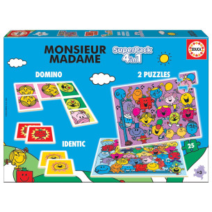 Superpack Monsieur Madame - EDUCA