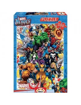 Puzzle 500 Les Héros de Marvel