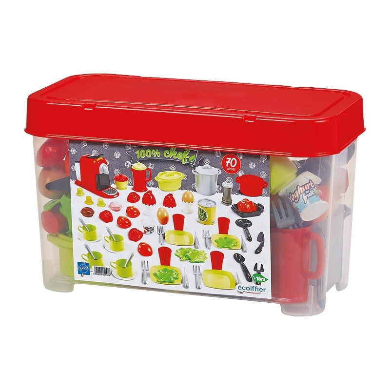Coffret dinette 70 pièces - ECOIFFIER