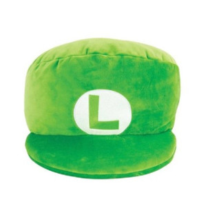 Peluche - Mocchi Mocchi - Casquette Luigi Verte - TOMY