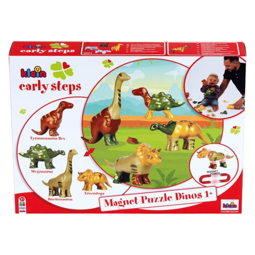 4 Dinosaures magnétiques - JOUETS KLEIN