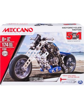 Moto - Meccano - 5 modèles