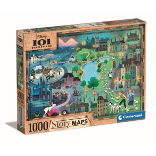 Puzzle Dalmatiens 1000 pièces - CLEMENTONI