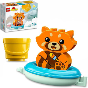 panda rouge flottant duplo