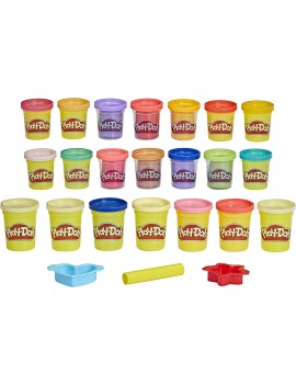 pack 21 pots play-doh