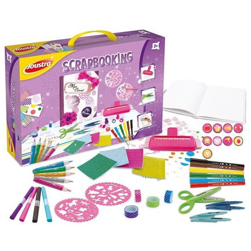 Coffret Scrapbooking pour enfants - JOUSTRA