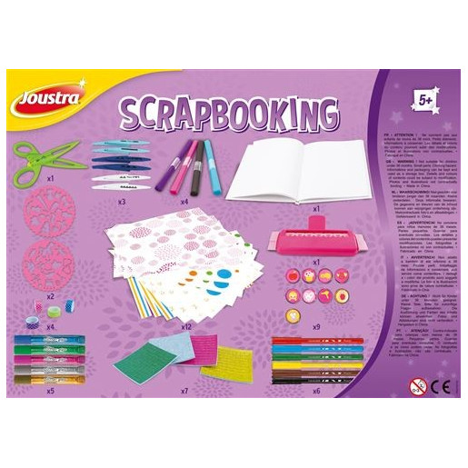 Coffret Scrapbooking pour enfants - JOUSTRA