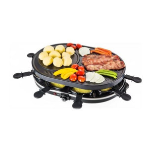 Appareil à raclette grill 8 personnes - NAELIA