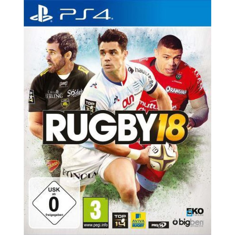 Jeu Rugby 18 - PLAYSTATION 4