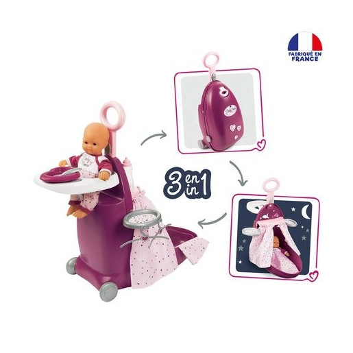 Baby Nurse Poupon SMOBY - Dès 3 ans 