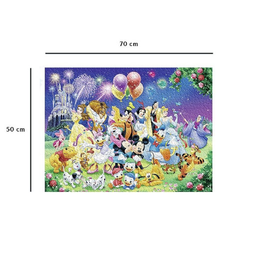 Puzzle La Famille Disney 1000 pièces - NATHAN